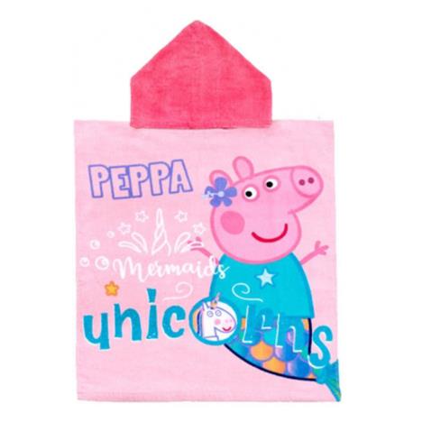 Peppa Pig Unicorn Hooded Towel Poncho £10.99
